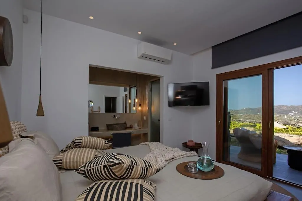Ktima Lipsi, Panorama Pool Views Villa Klouvas Greece
