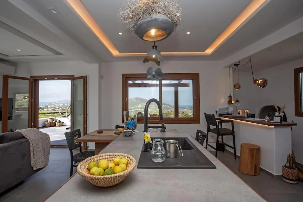 Ktima Lipsi, Panorama Pool Views Villa Klouvas